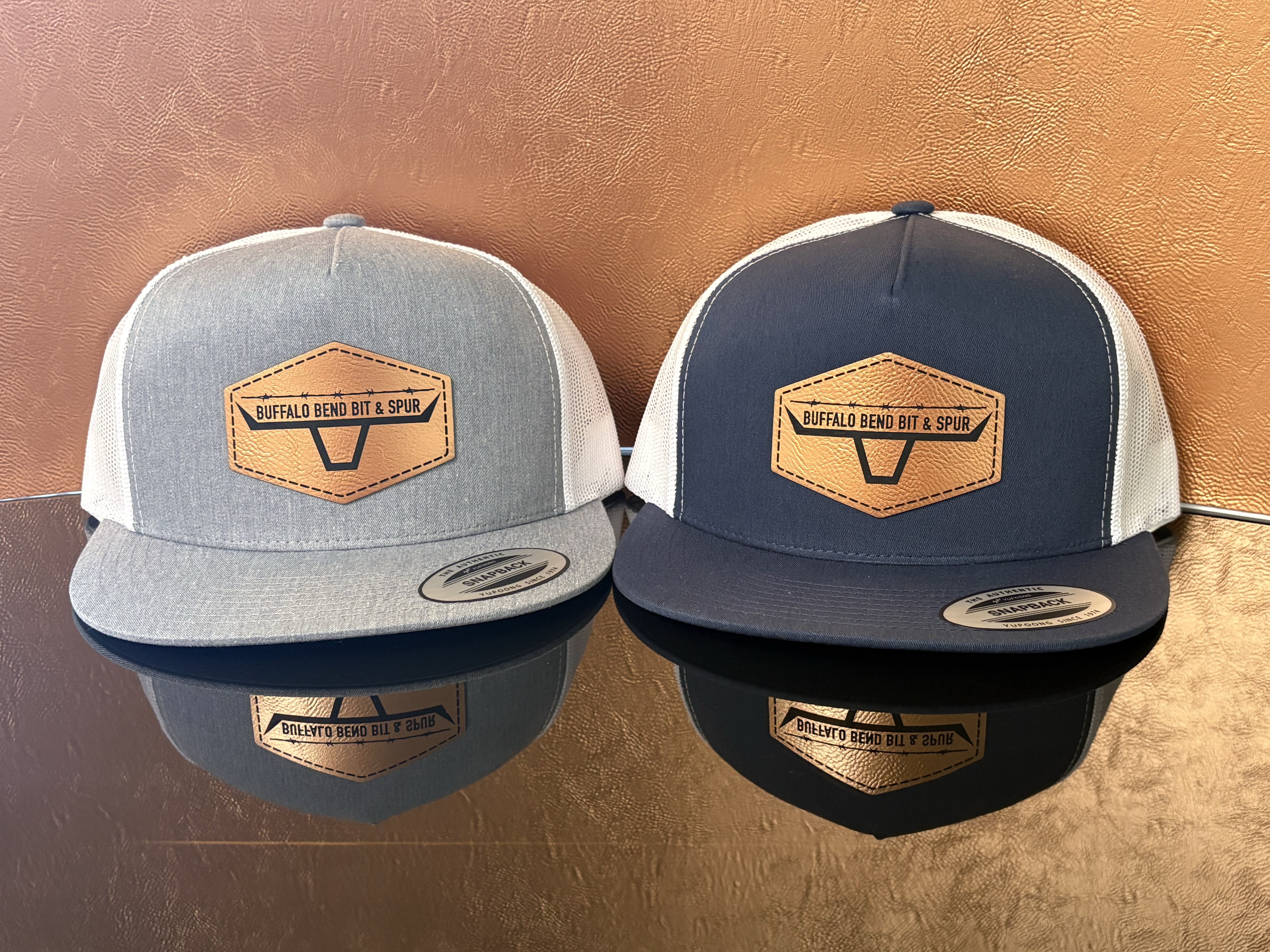 Finished custom hat example