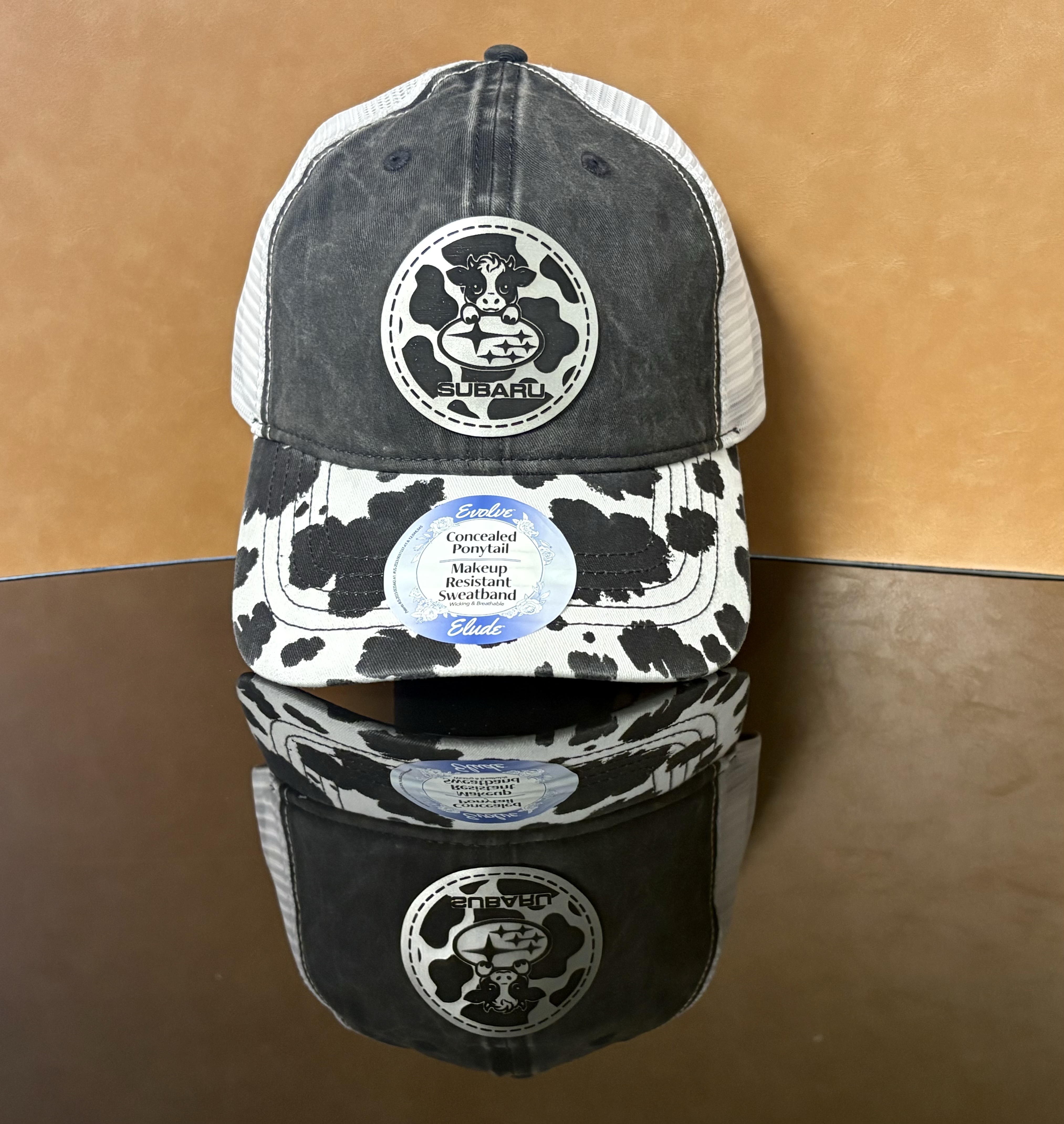 Finished custom hat example