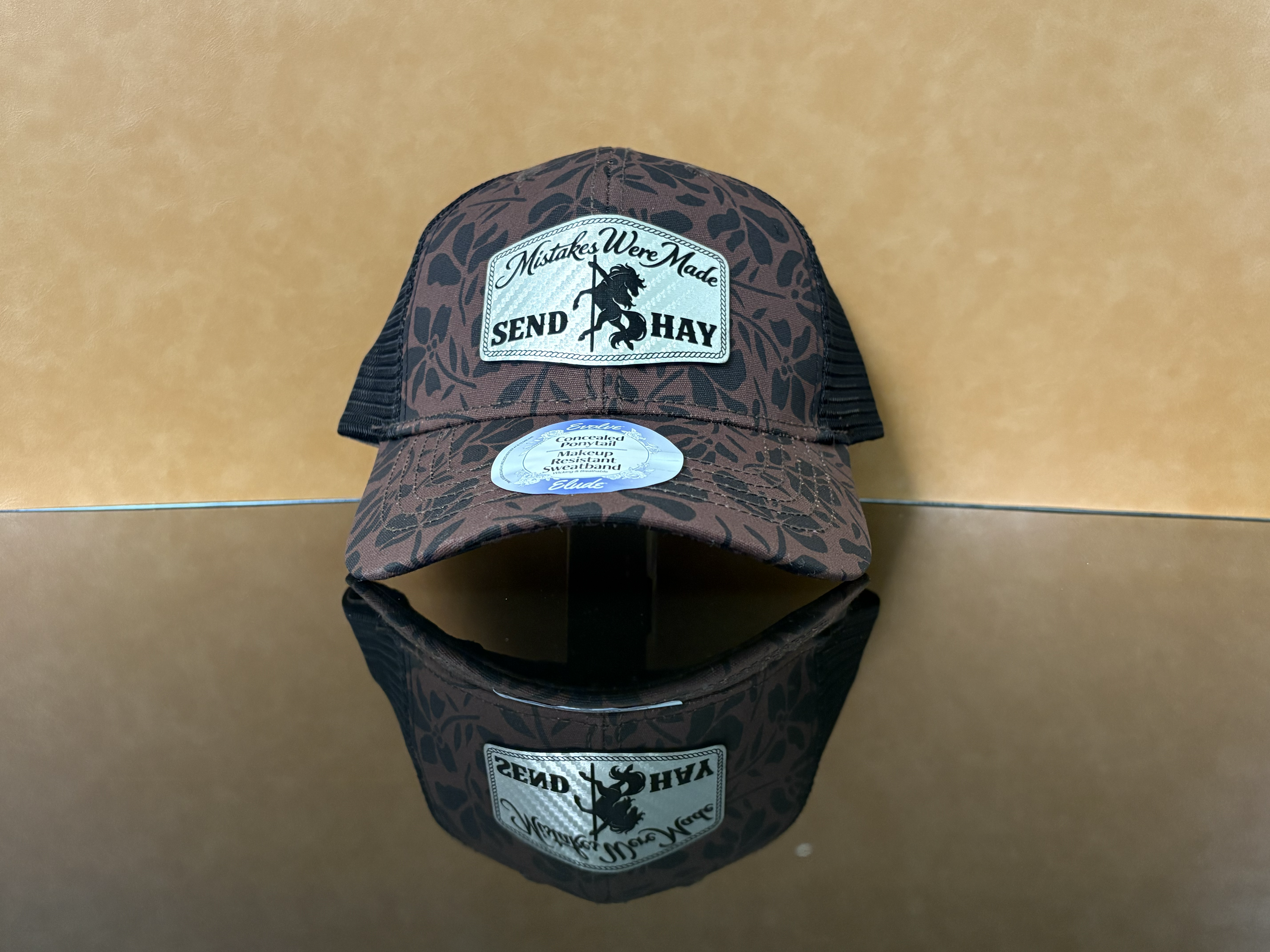 Finished custom hat example