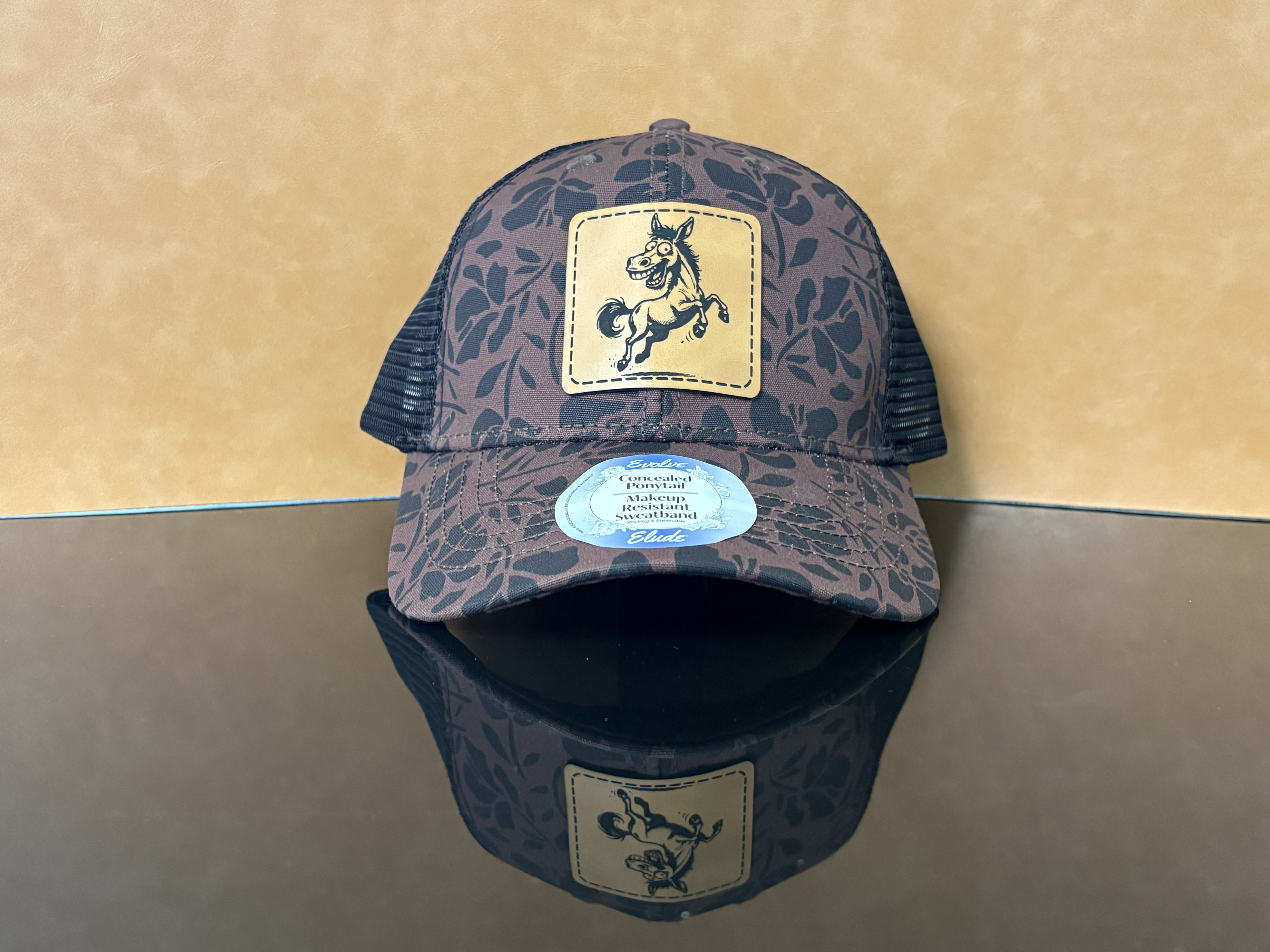 Finished custom hat example