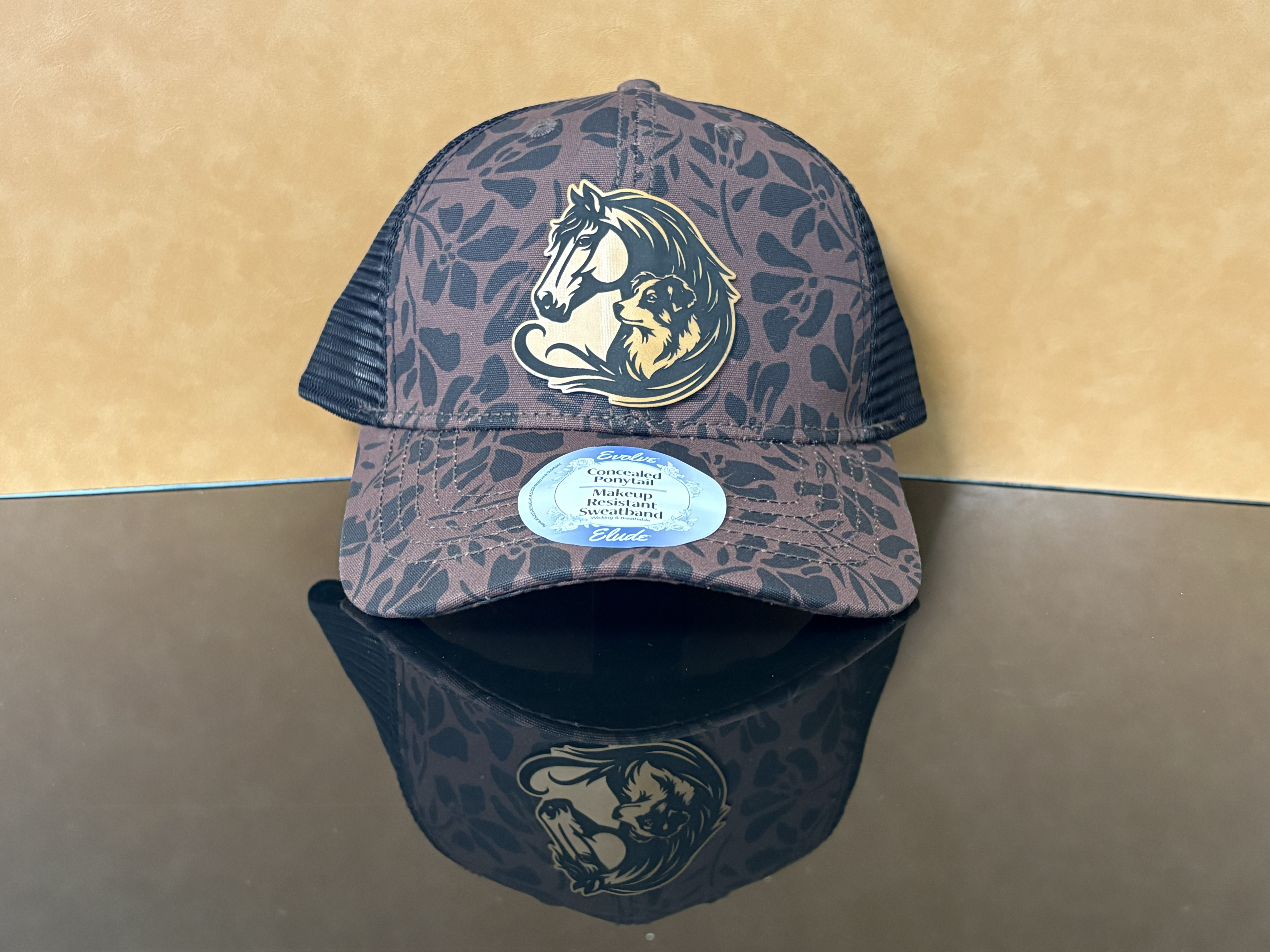 Finished custom hat example
