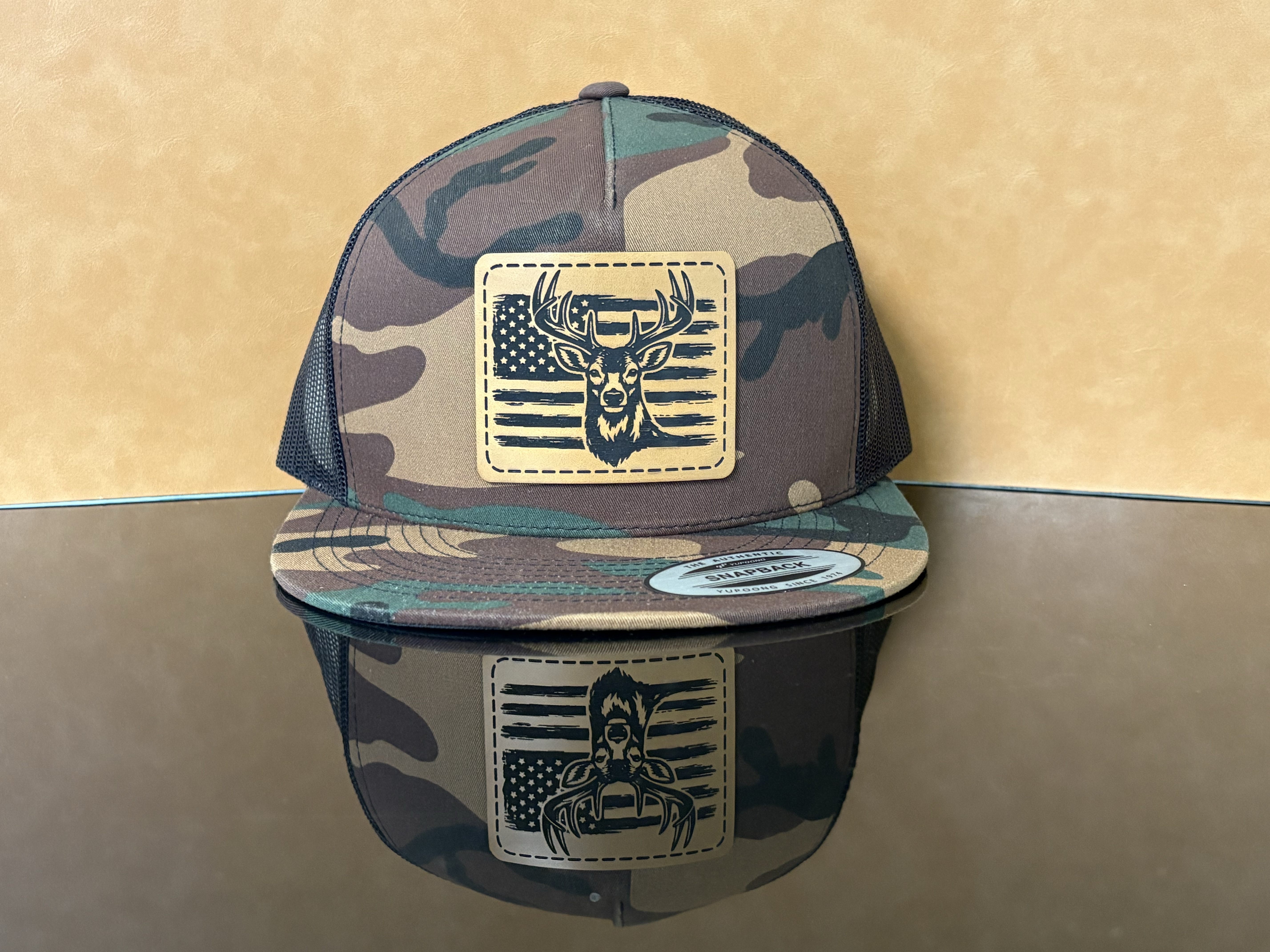 Finished custom hat example