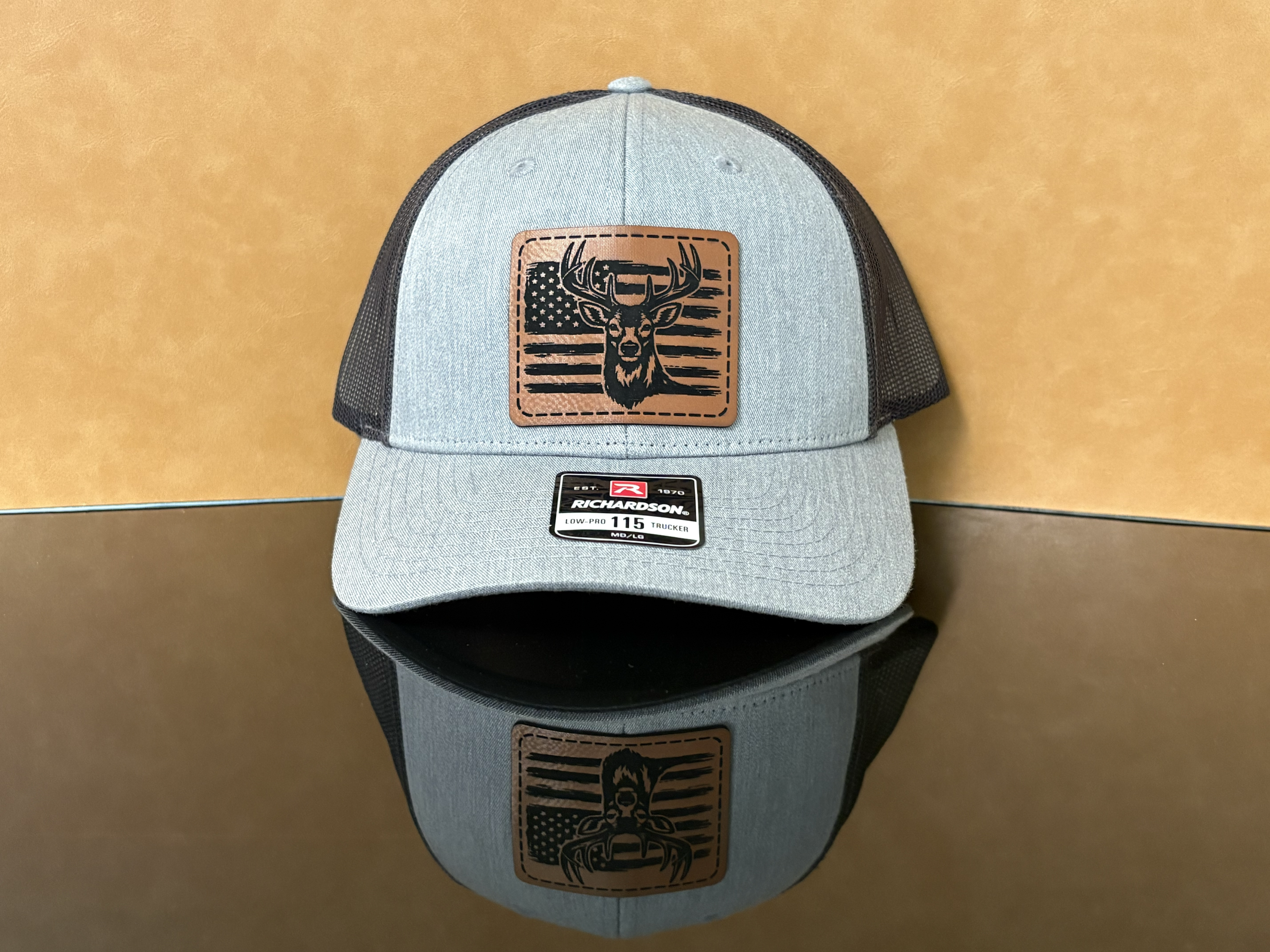Finished custom hat example
