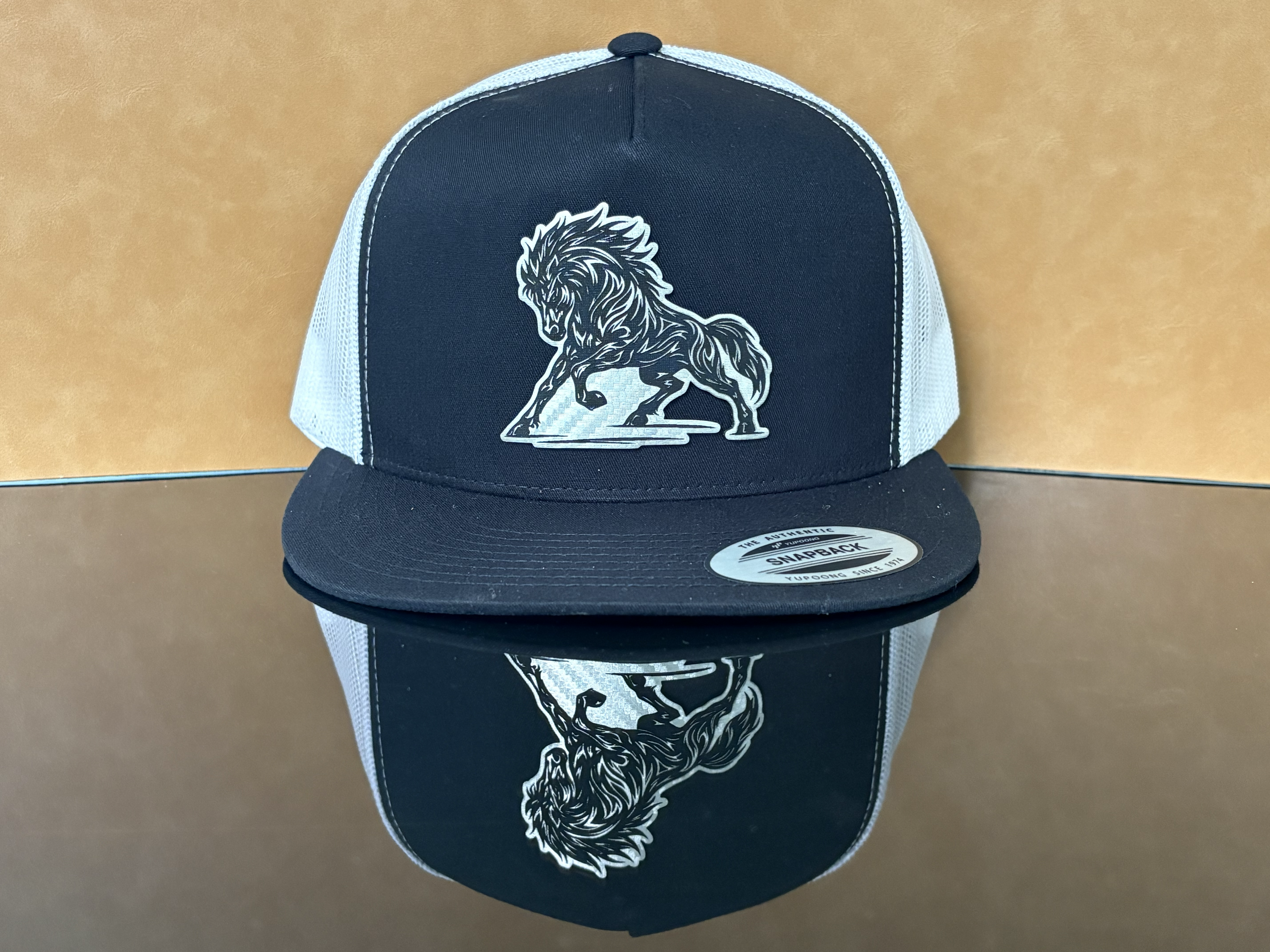 Finished custom hat example