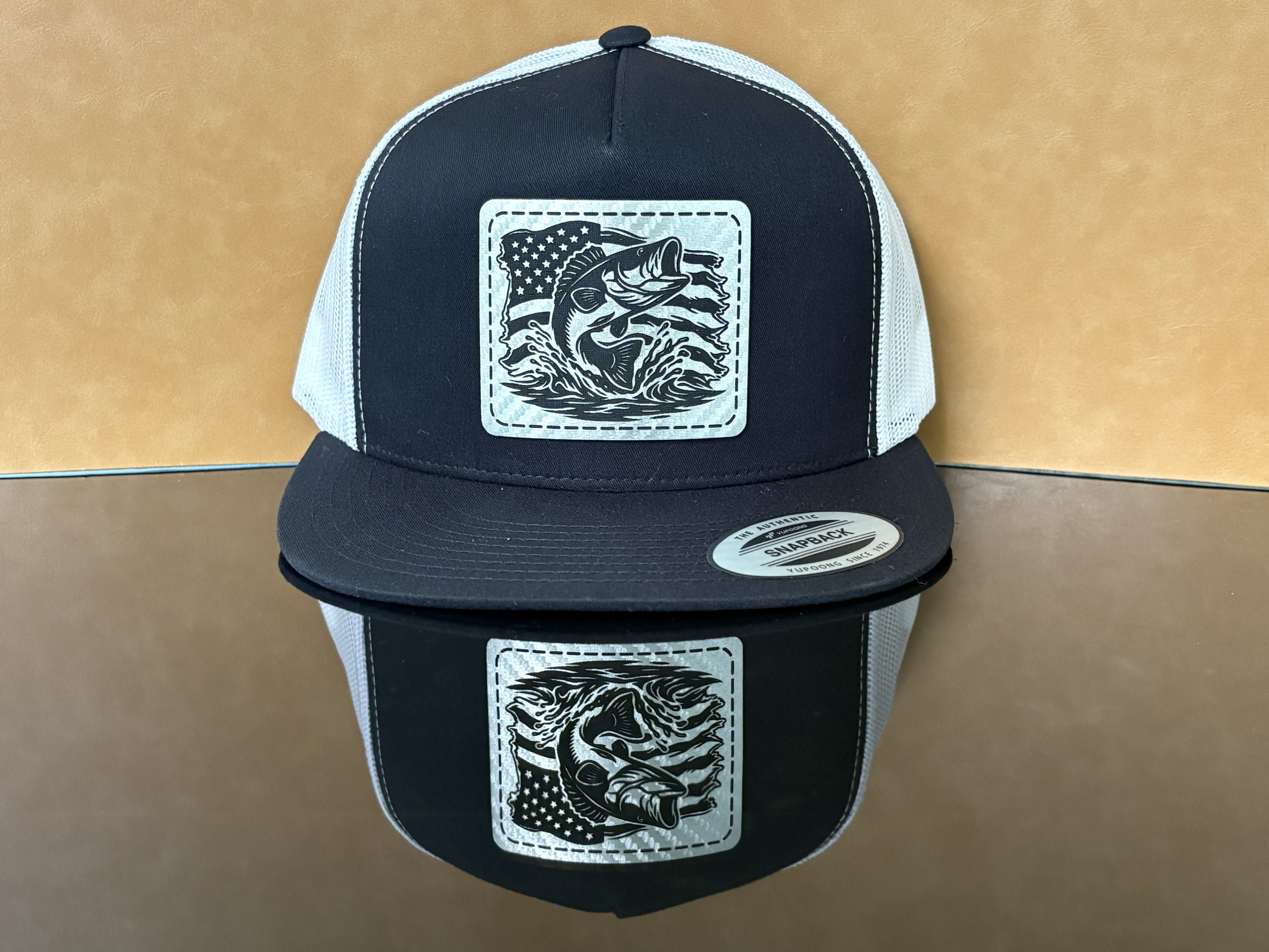 Finished custom hat example