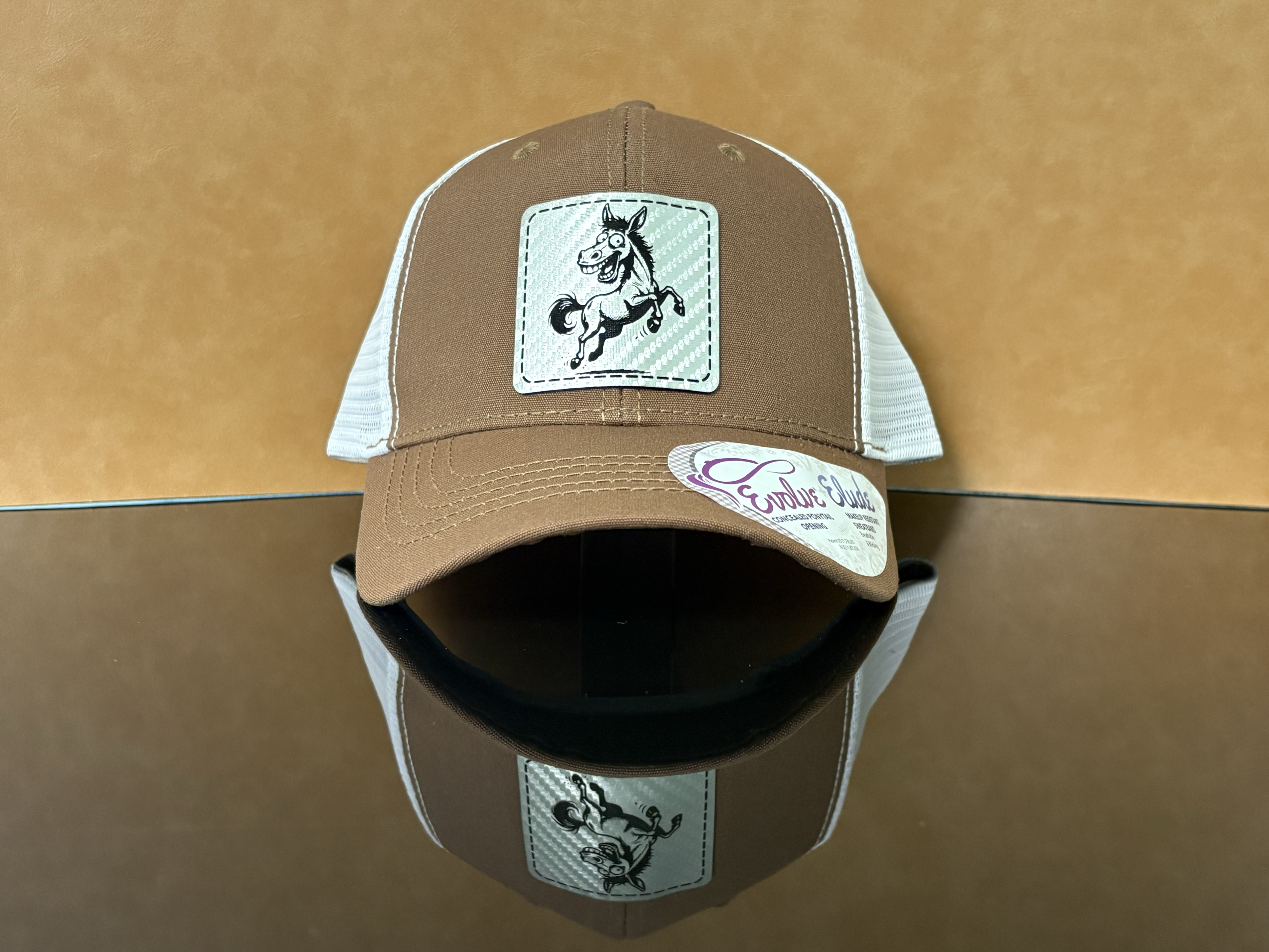 Finished custom hat example