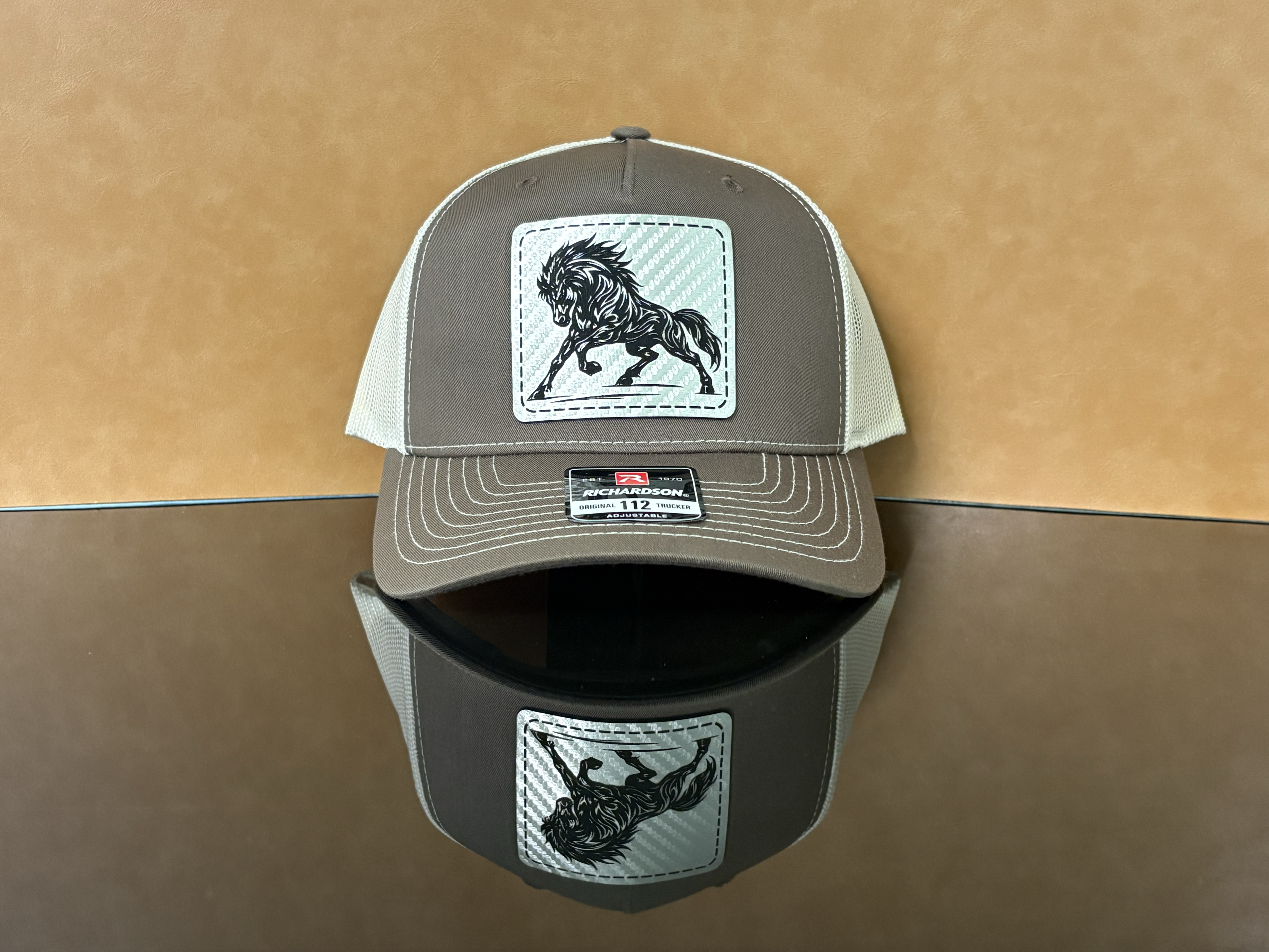Finished custom hat example