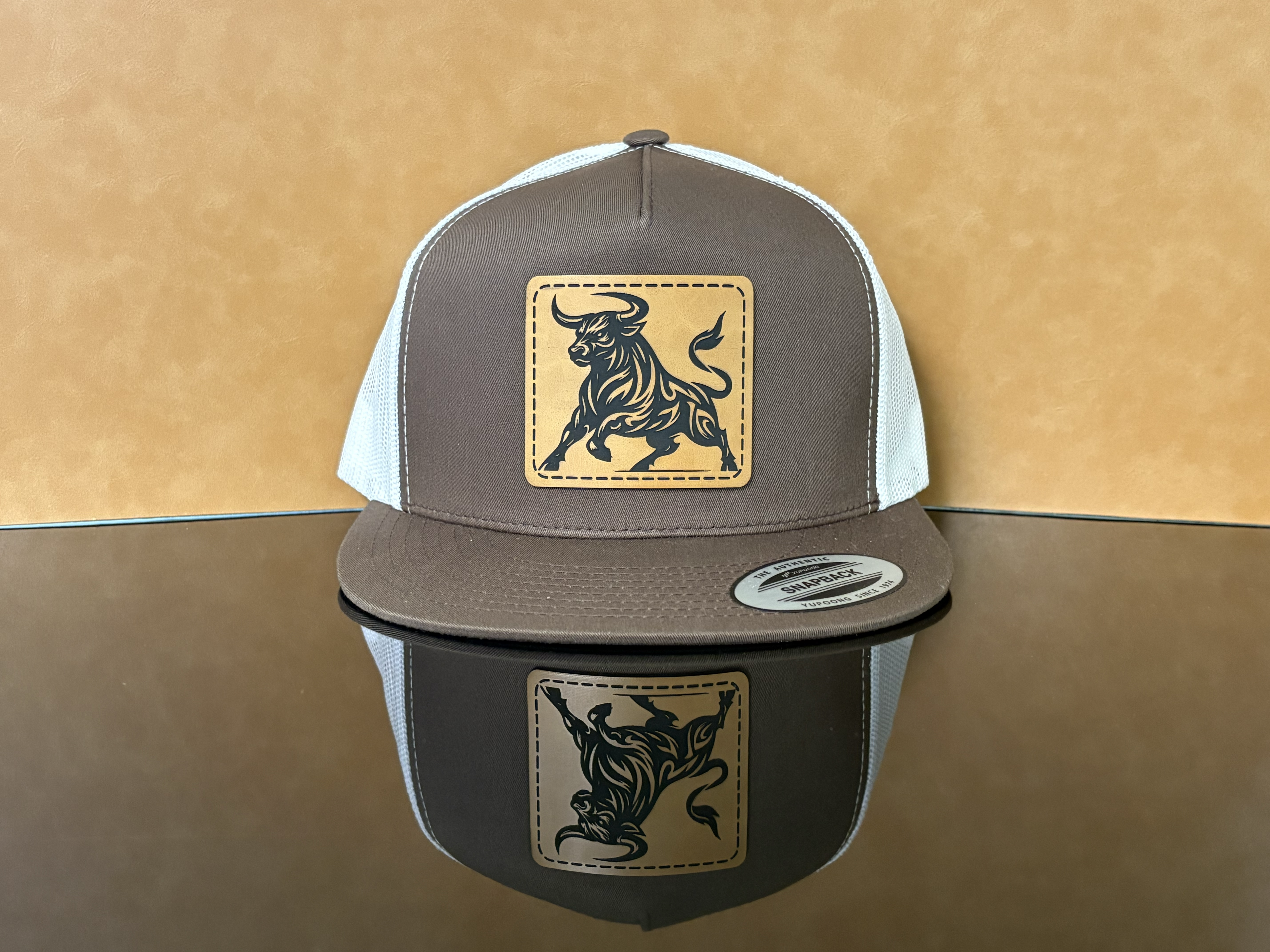 Finished custom hat example