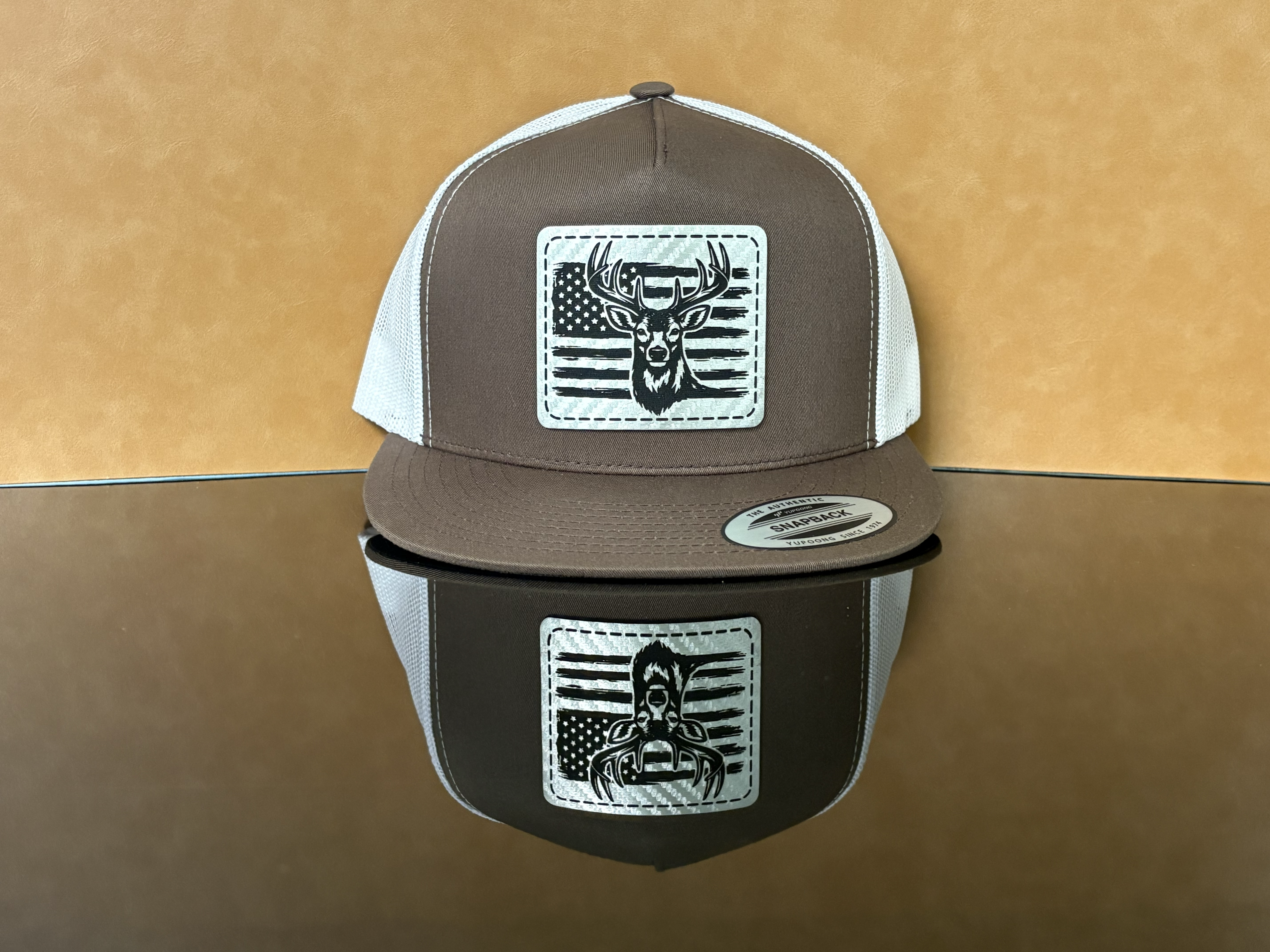 Finished custom hat example