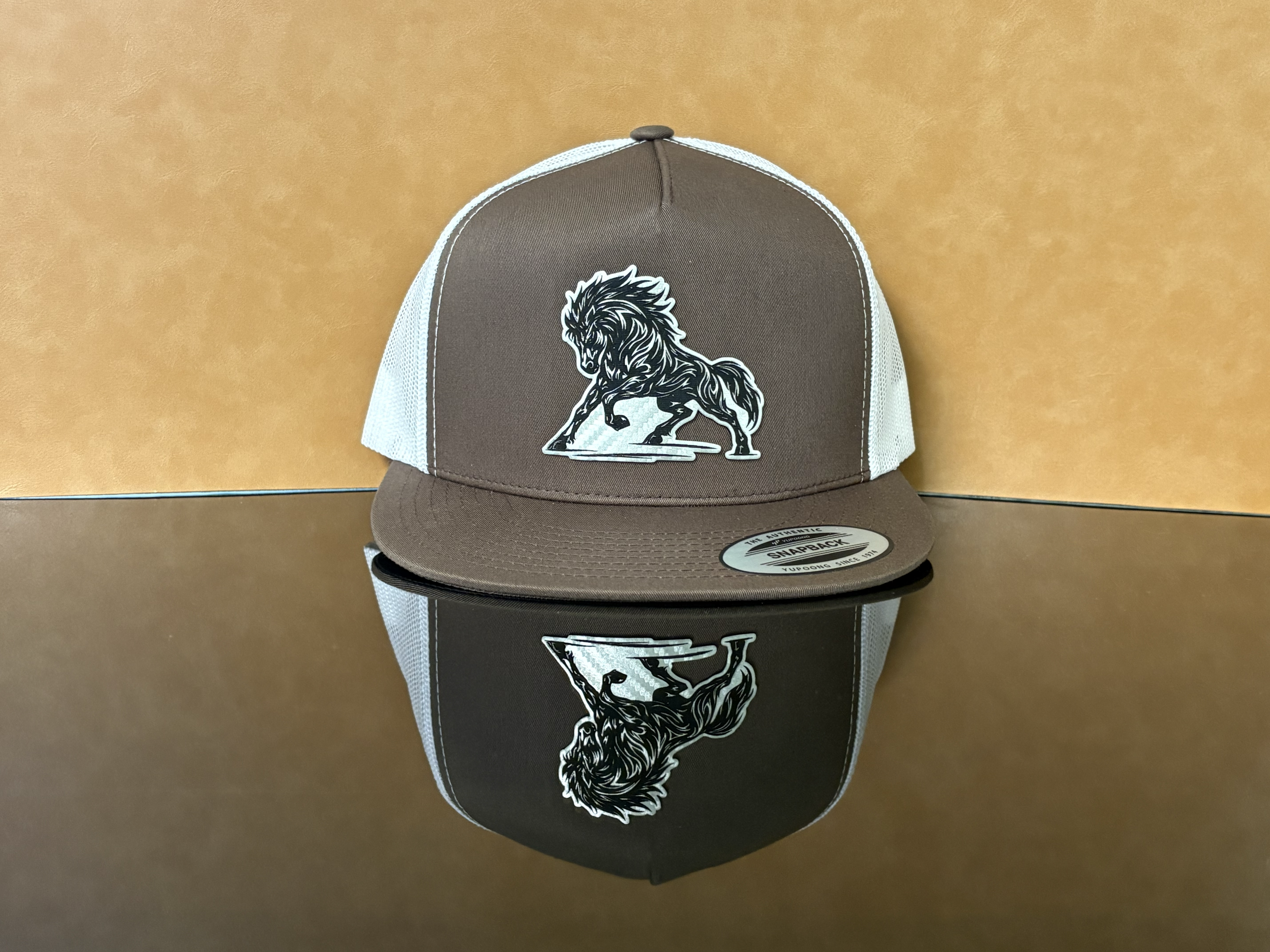 Finished custom hat example