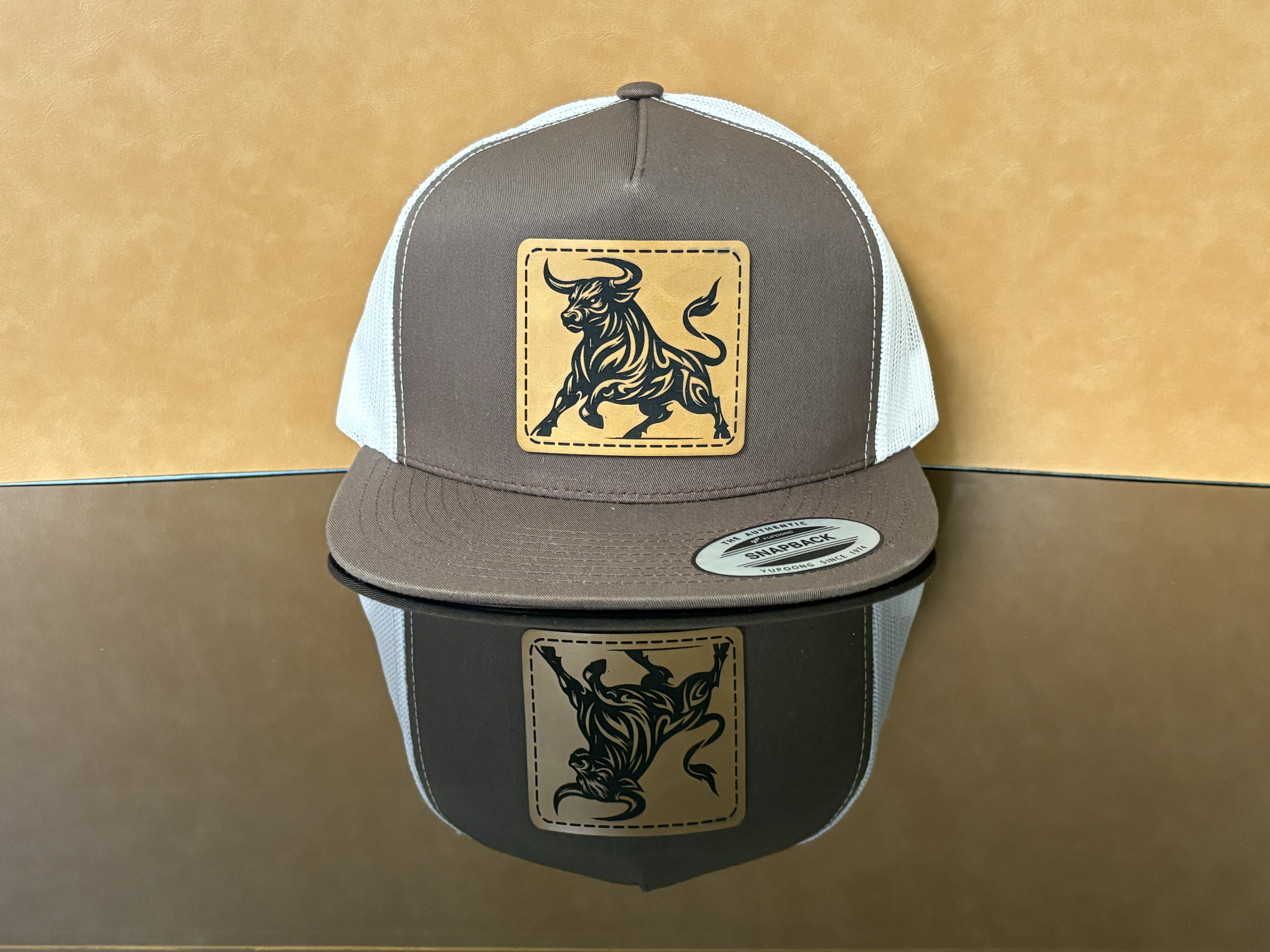 Finished custom hat example