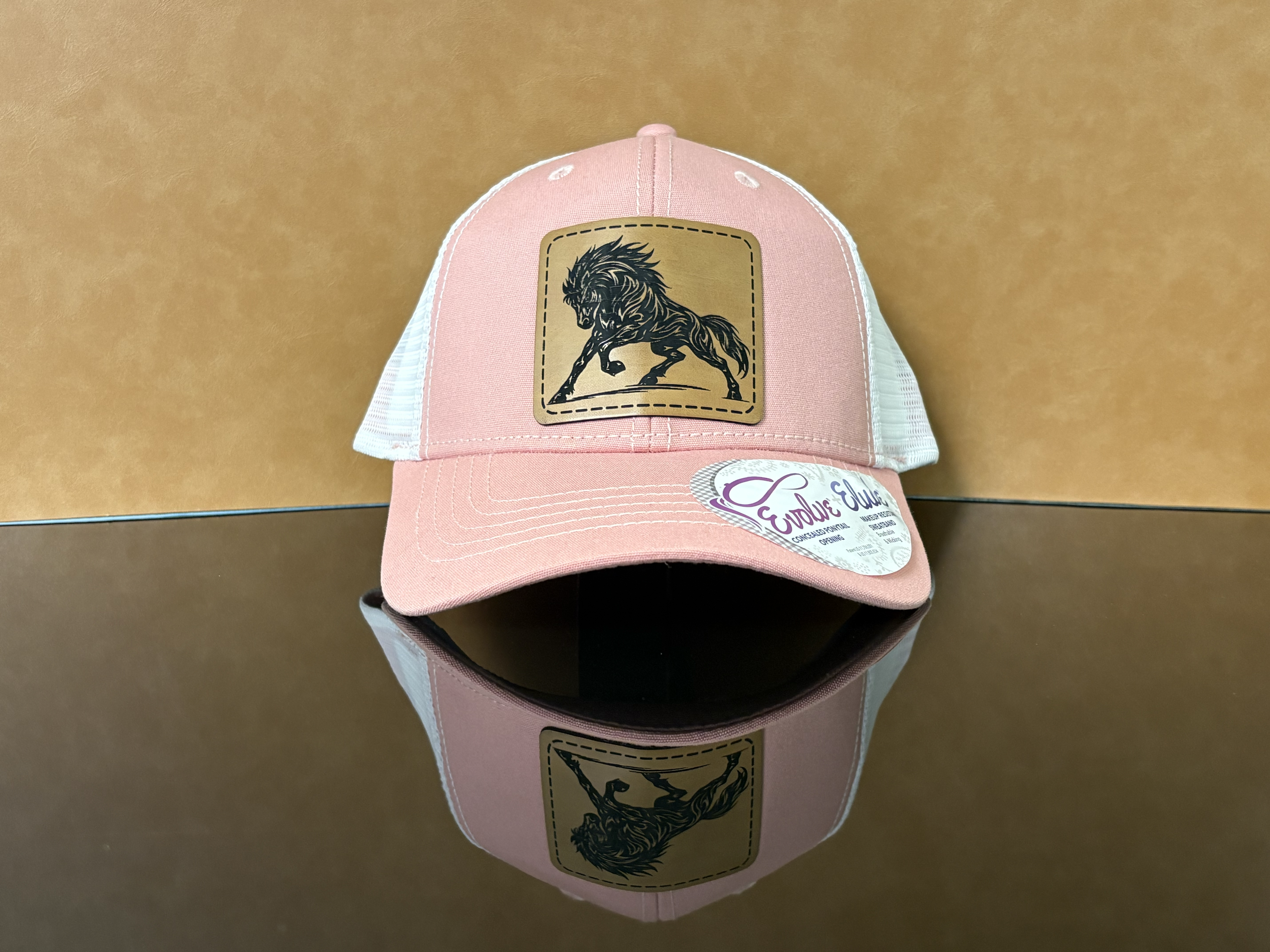 Finished custom hat example