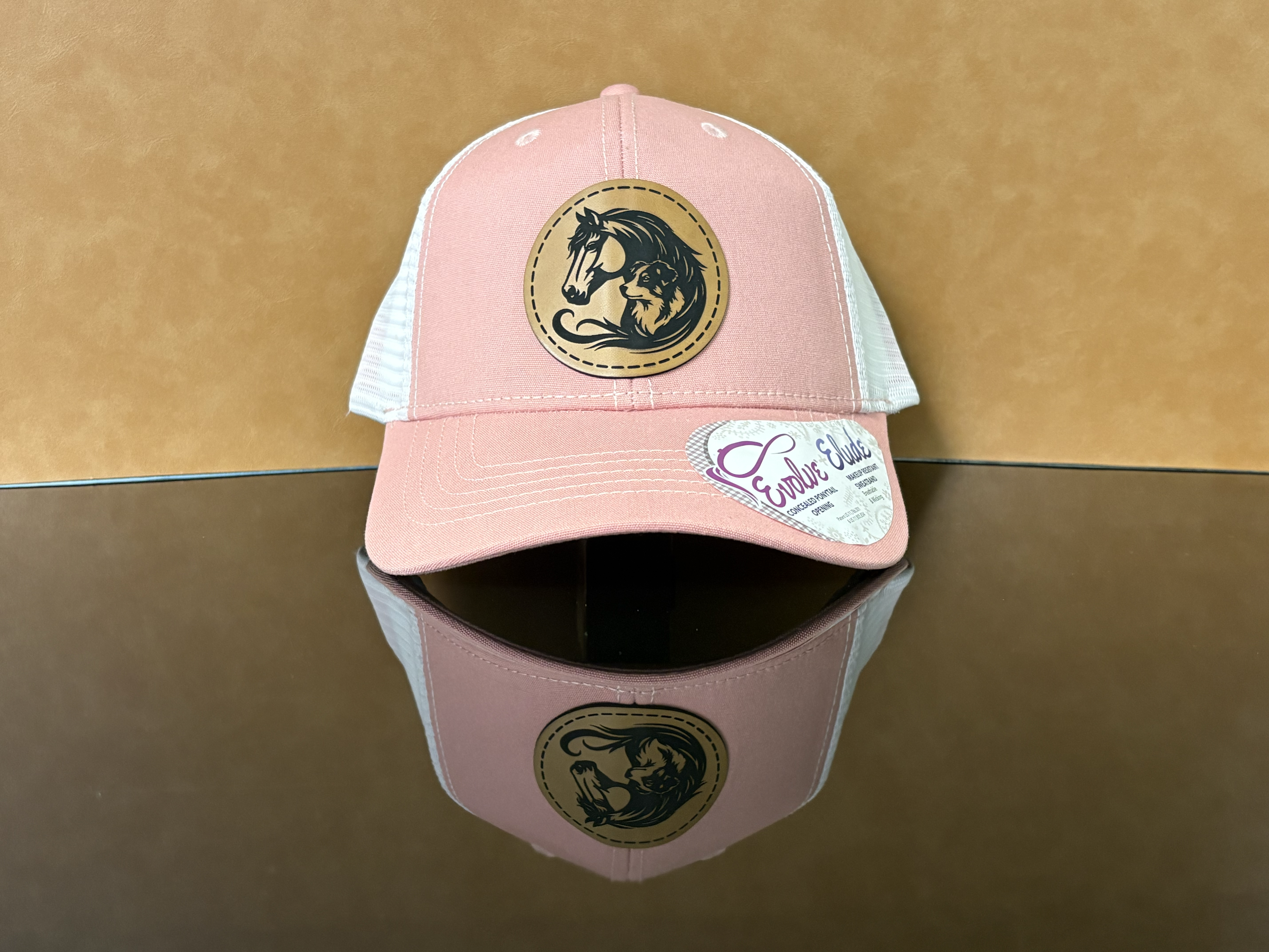 Finished custom hat example