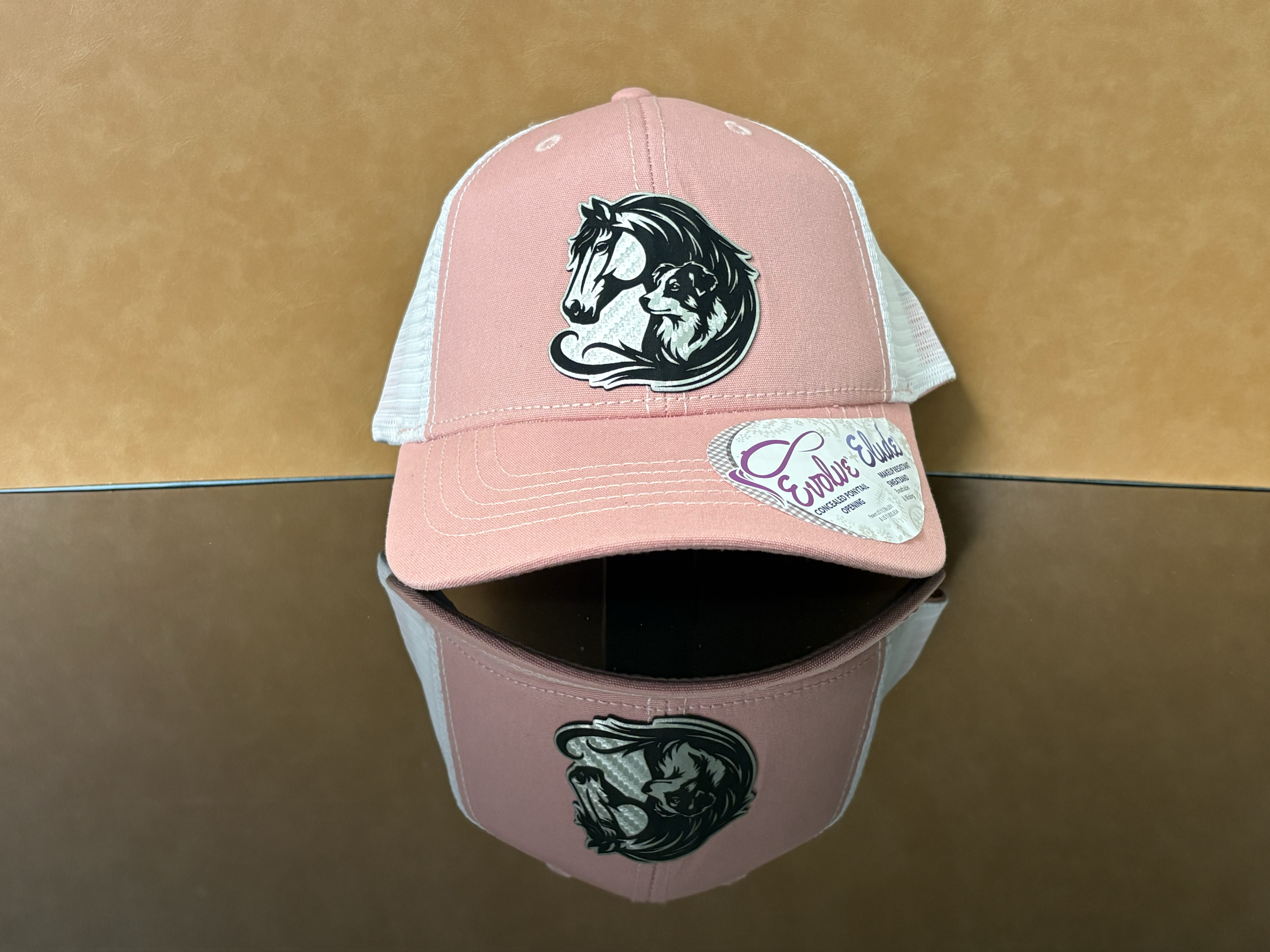 Finished custom hat example