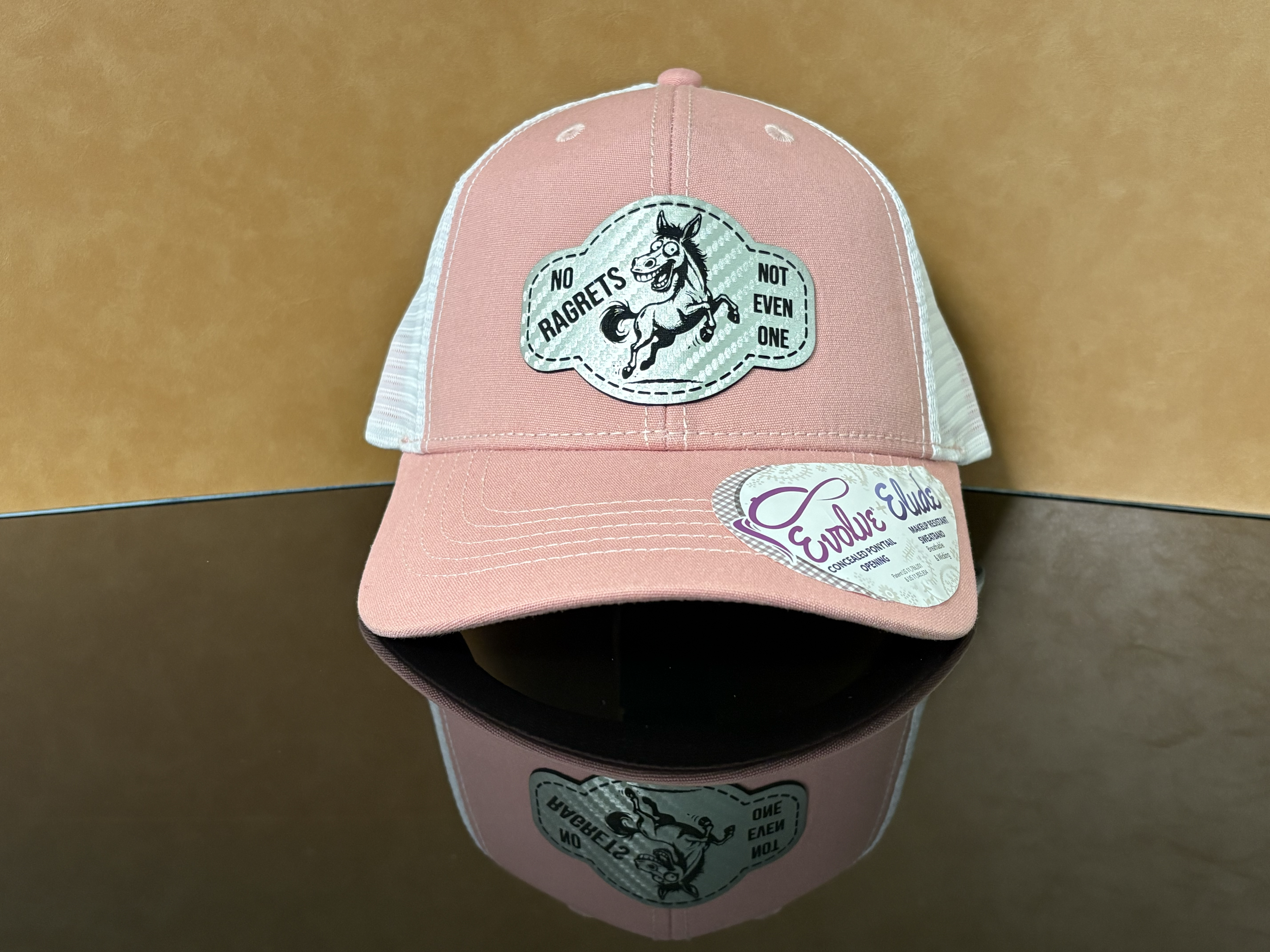 Finished custom hat example