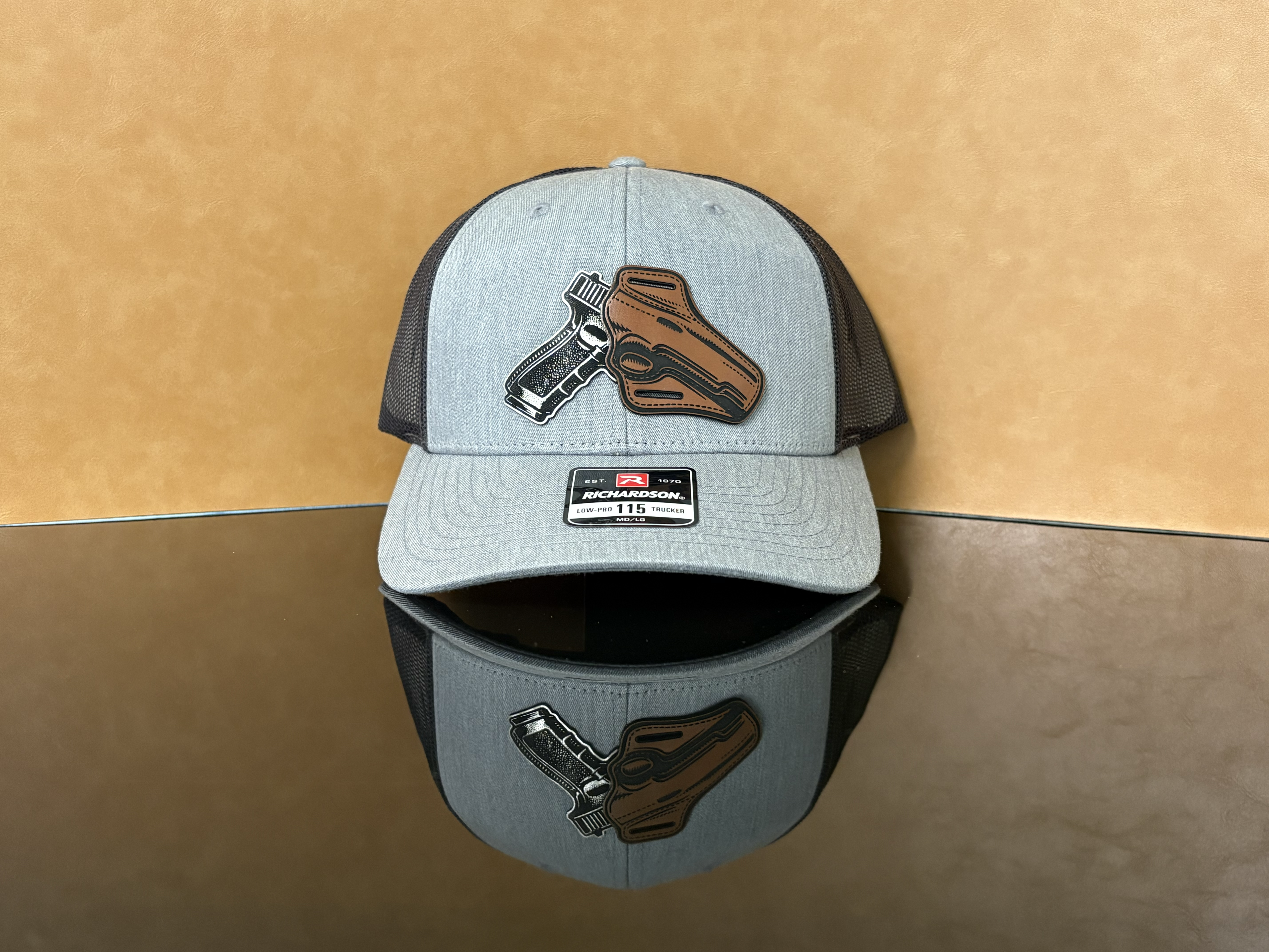 Finished custom hat example