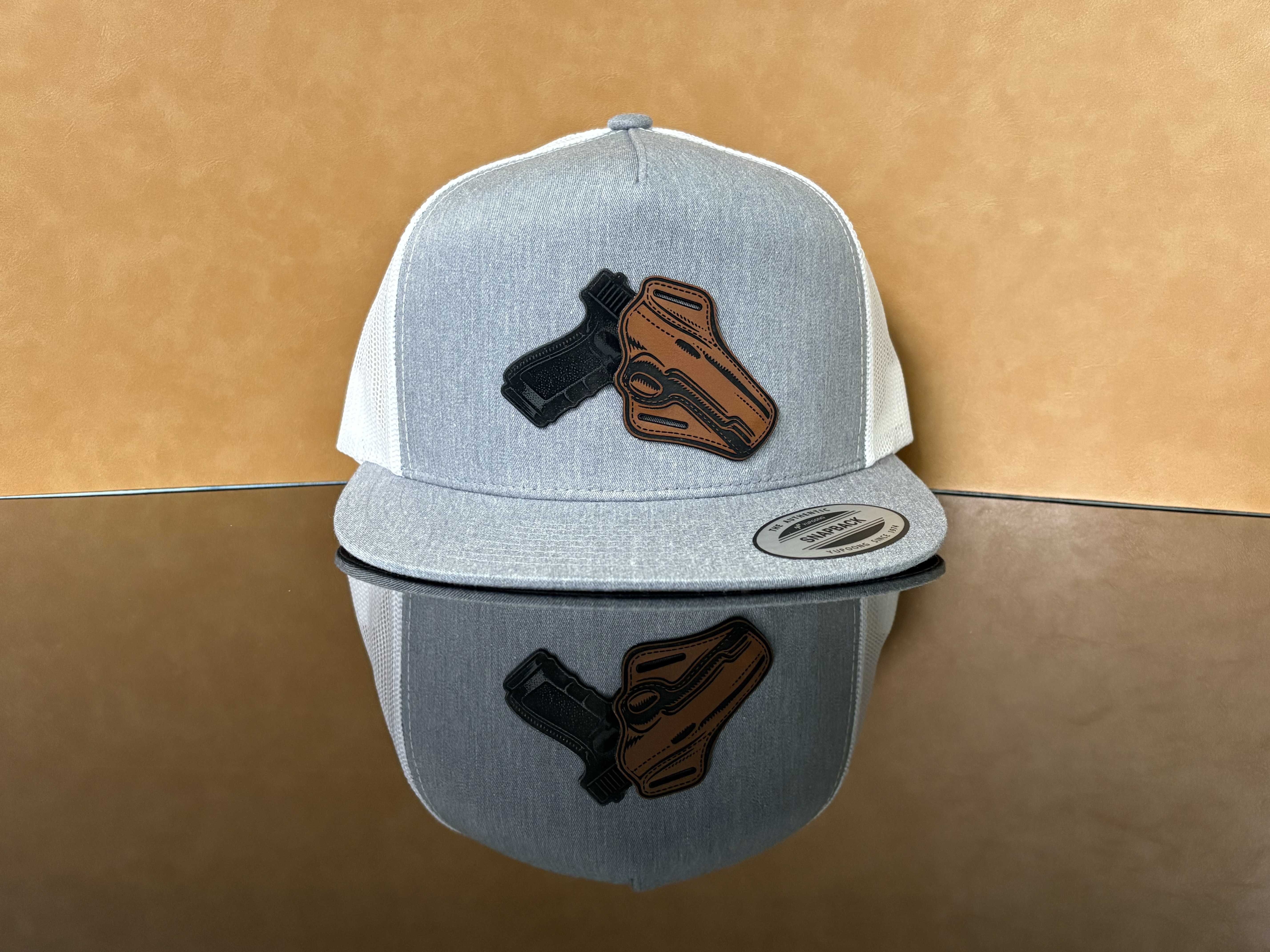 Finished custom hat example