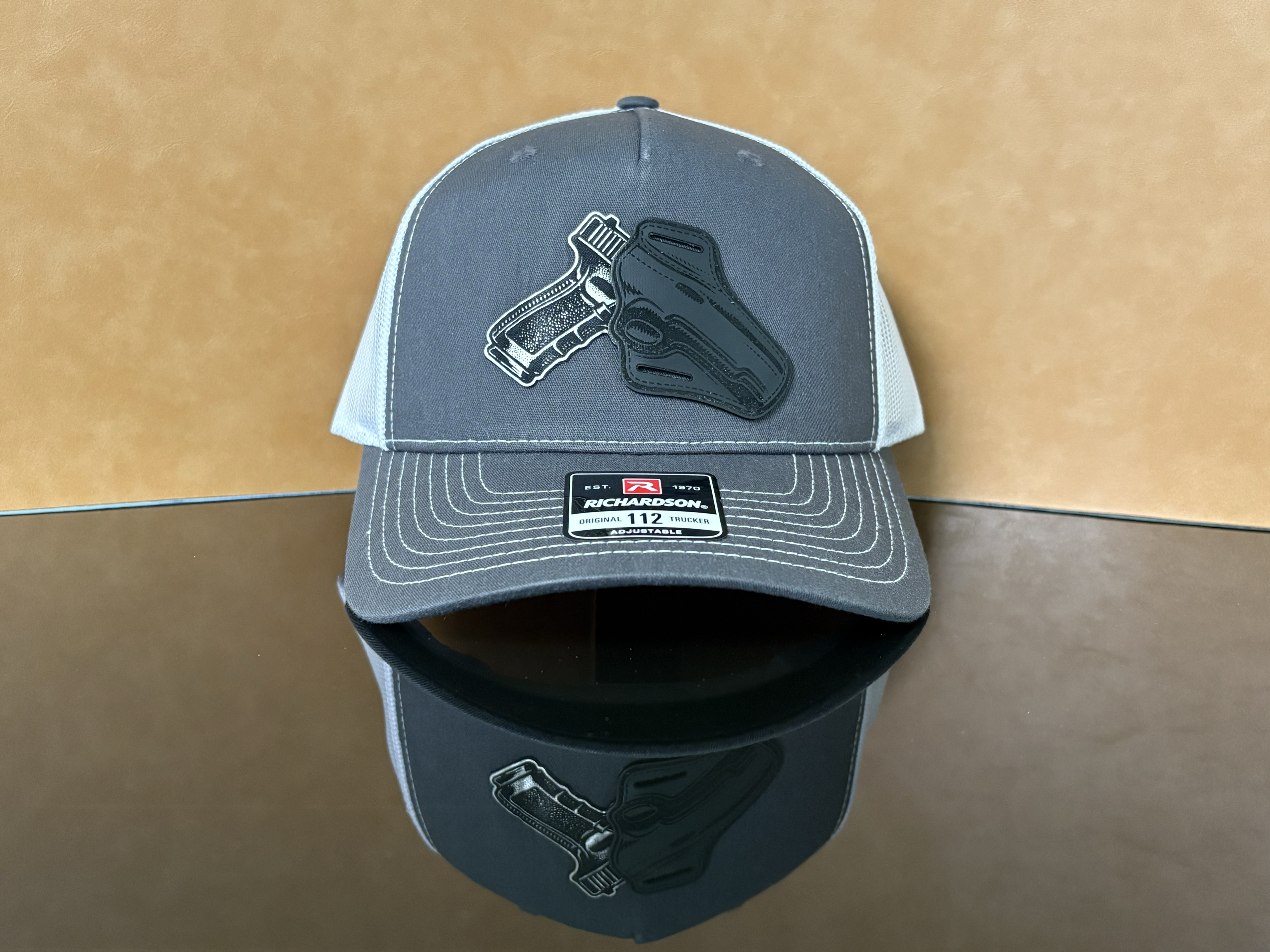 Finished custom hat example
