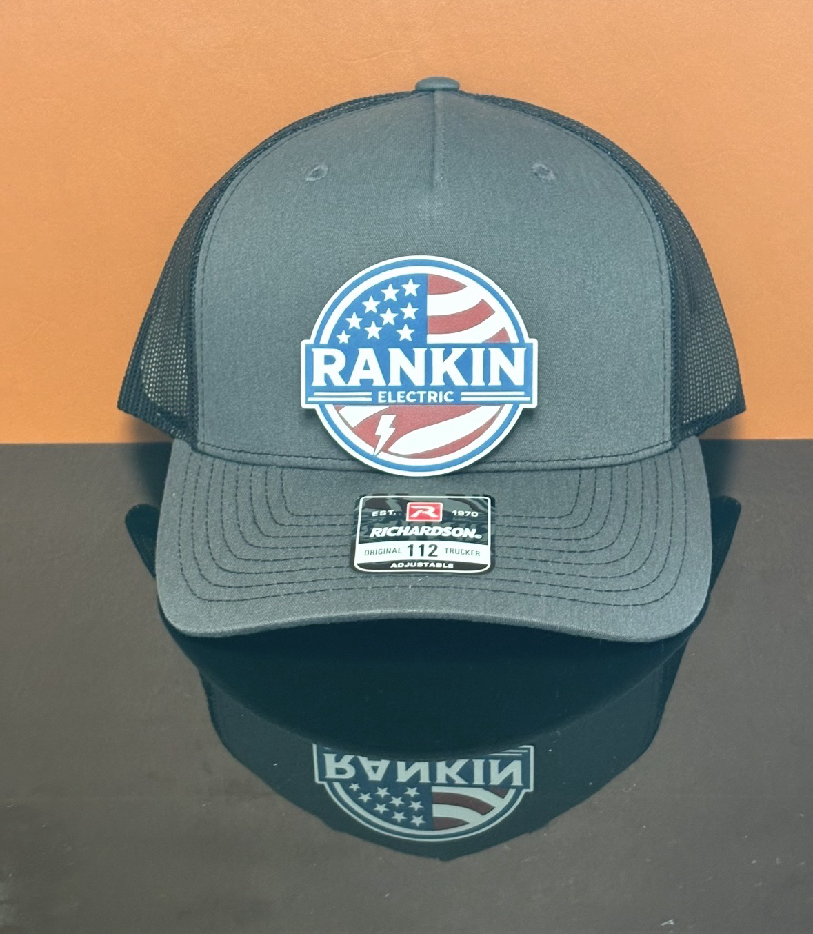 Finished custom hat example