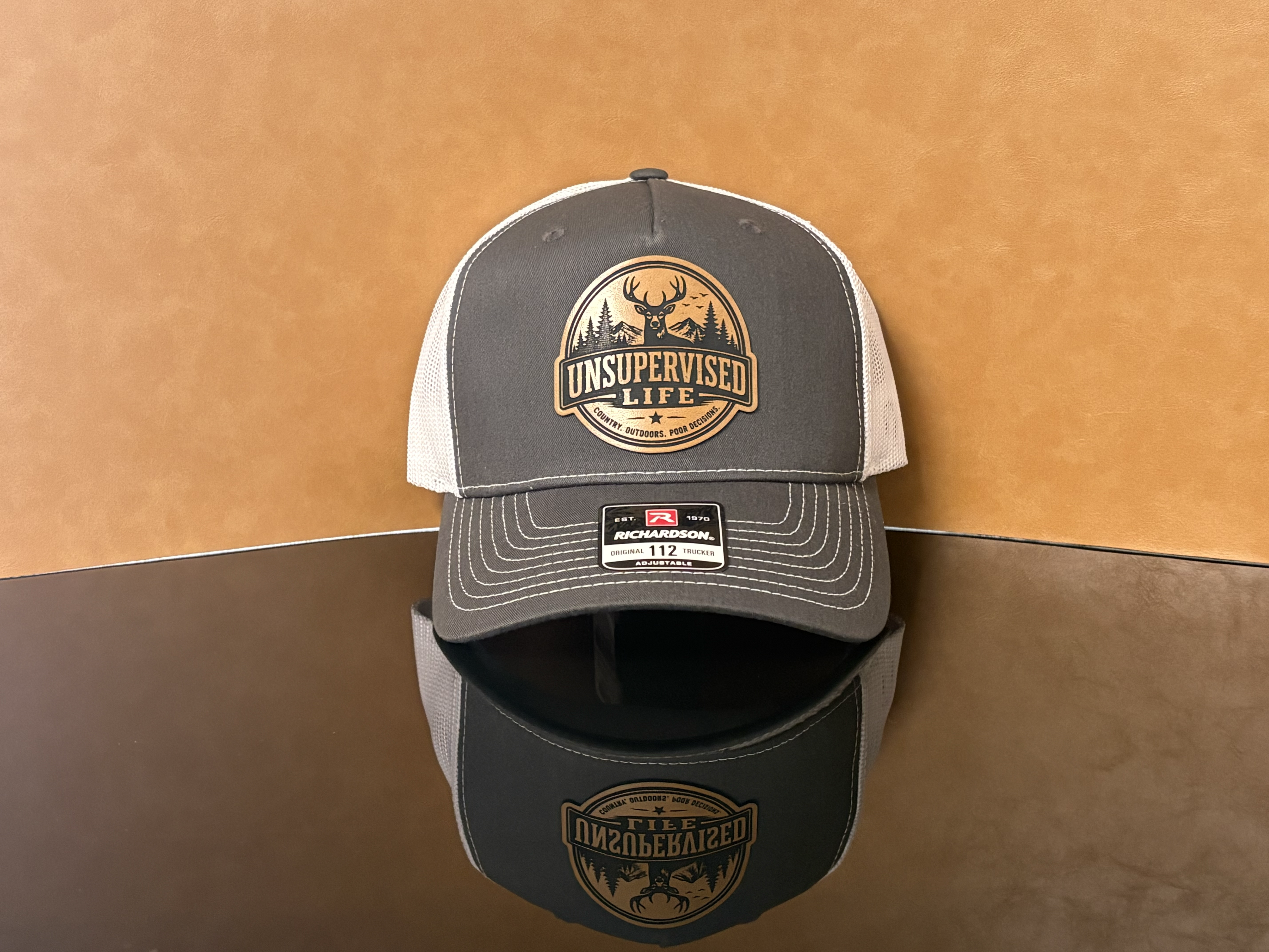 Finished custom hat example