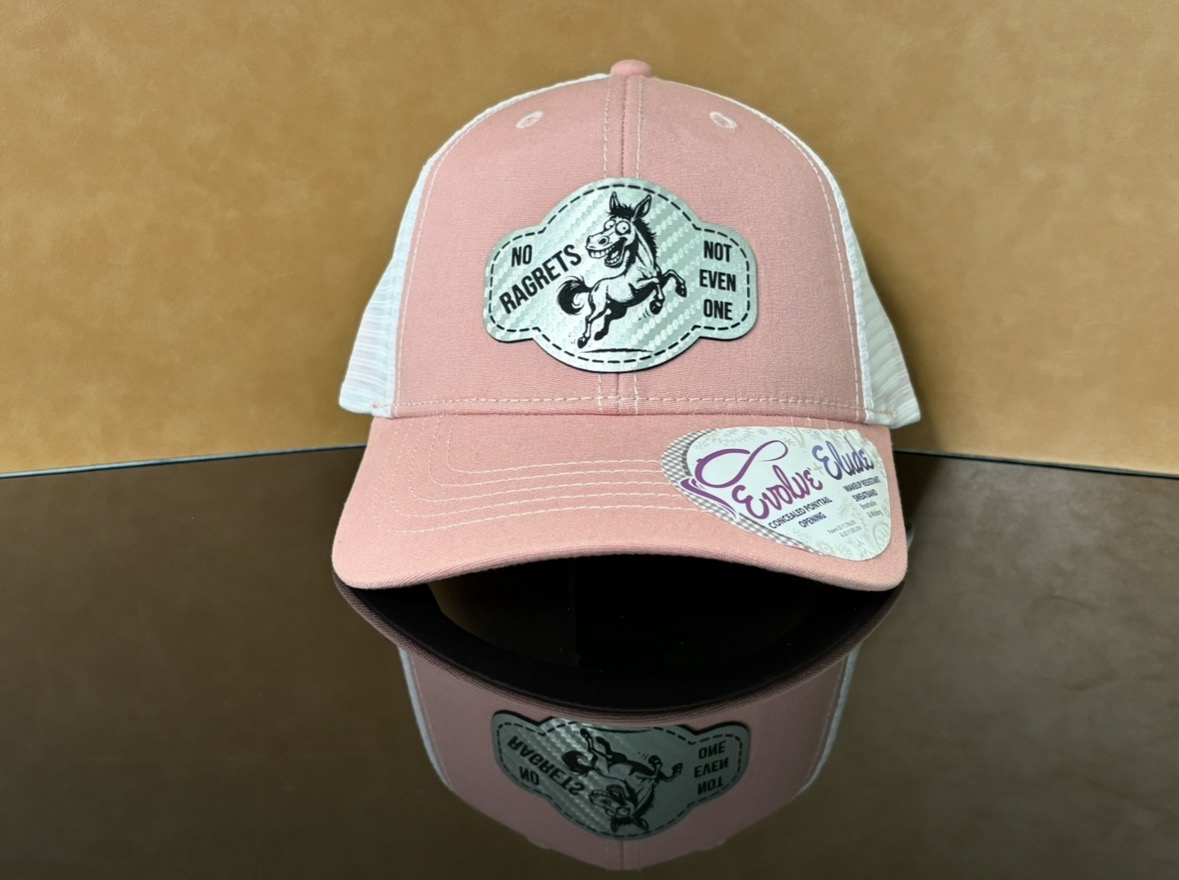 Finished custom hat example