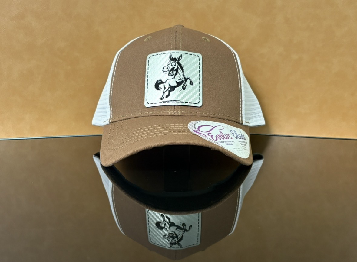Finished custom hat example