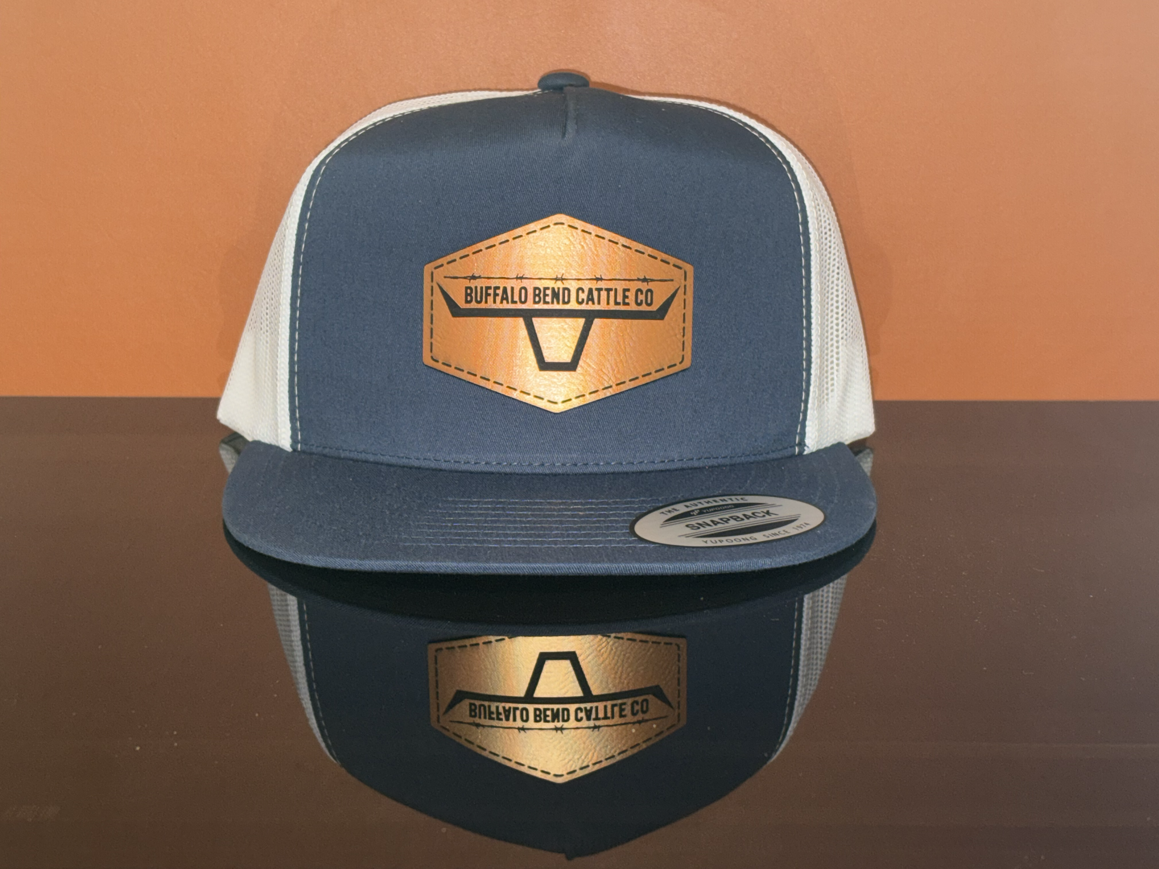 Finished custom hat example