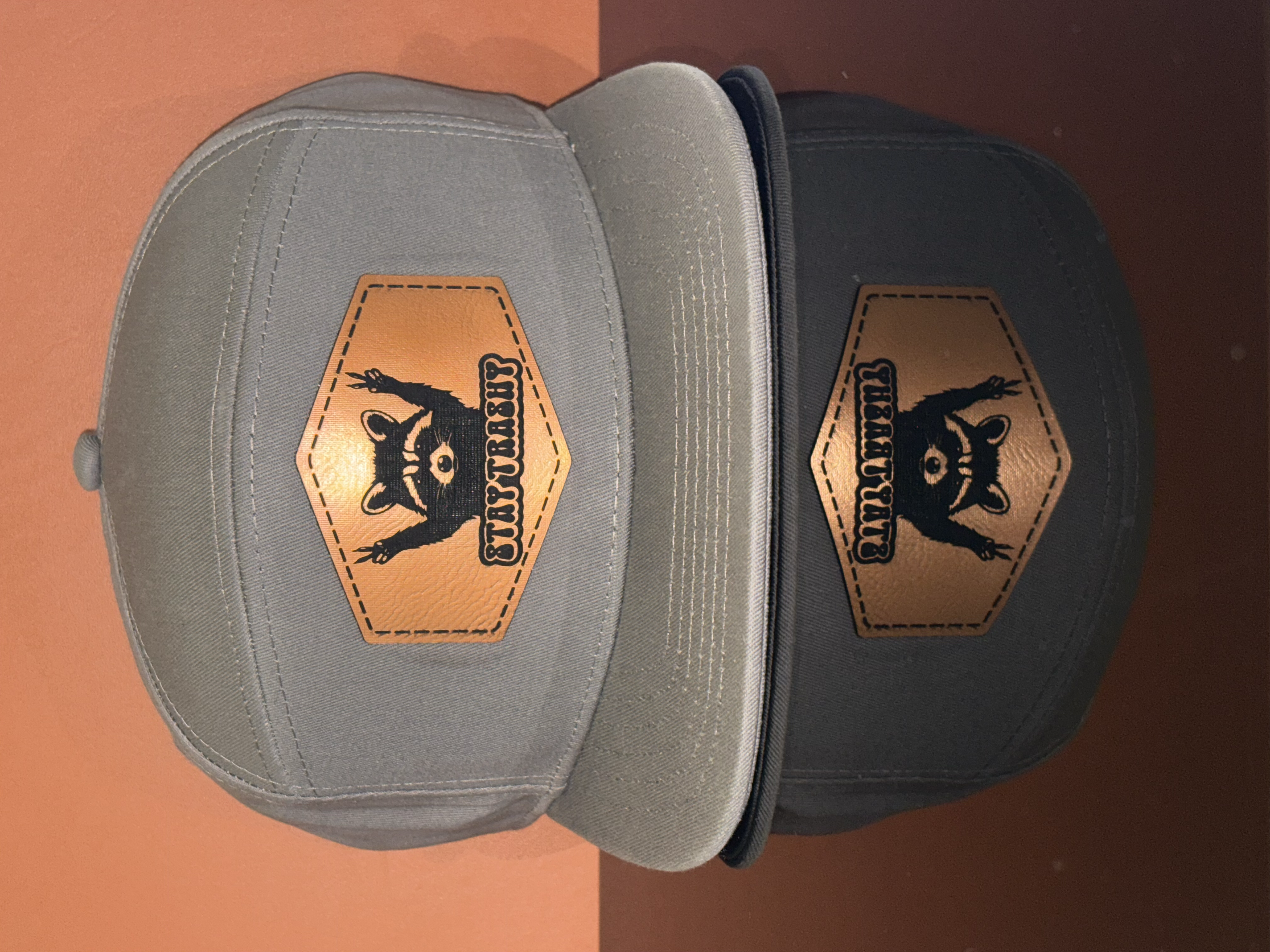 Finished custom hat example