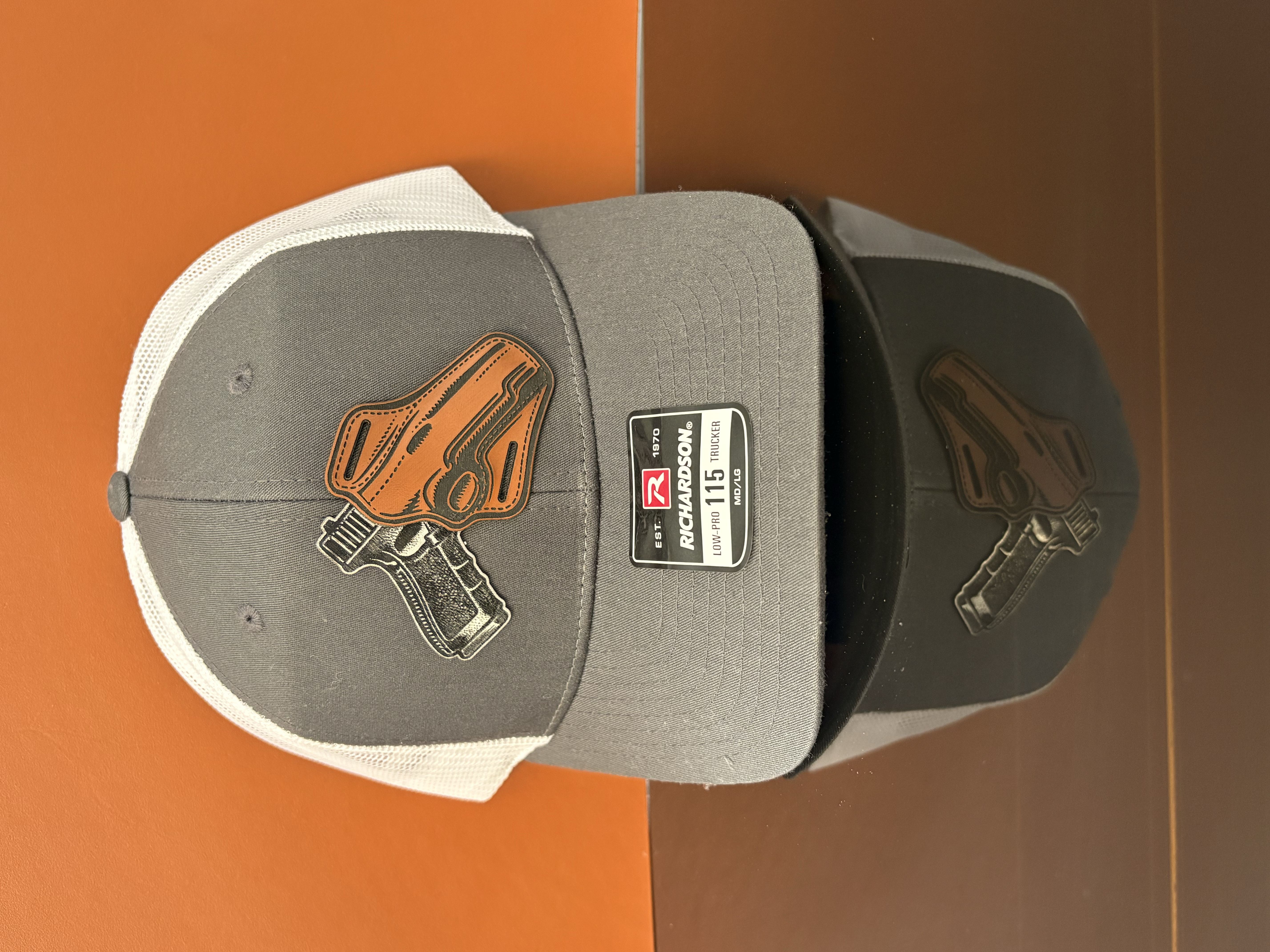 Finished custom hat example